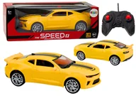 Zabawki zdalnie sterowane - Autko Samochód Sportowy Zdalnie Sterowany RC 1:16 Żółty - miniaturka - grafika 1