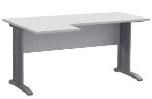 Elior Białe lewostronne biurko narożne L7-E41 - Biurka Elior Białe lewostronne biurko narożne L7-E41 - Biurka - miniaturka - grafika 1