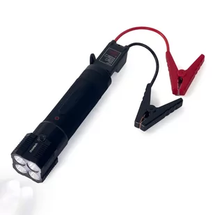 Choetech jump starter z powerbankiem 8000mAh - latarka LED czarny (TC0016) - Urządzenia Rozruchowe - Jump startery - miniaturka - grafika 2