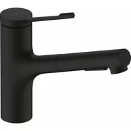 Baterie kuchenne - Bateria kuchenna z wyciąganą wylewką Zesis Lean Hansgrohe - miniaturka - grafika 1