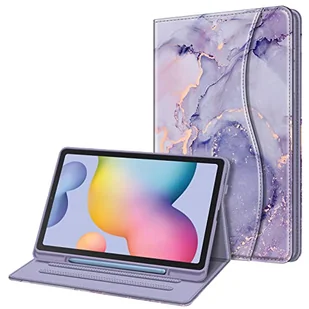 FINTIE Etui do Samsung Galaxy Tab S6 Lite 10,4 cala 2022/2020 (model SM-P610/P613/P615/P619) z uchwytem na długopis S, wielokątowe wyświetlanie foliowe etui z kieszenią, automatyczne budzenie/uśpienie - Etui do tabletów - miniaturka - grafika 1
