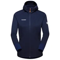 Bluzy sportowe damskie - Bluza damska Mammut Taiss Light ML Hooded Jacket Women Rozmiar: S / Kolor: ciemnoniebieski - miniaturka - grafika 1