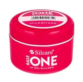 Pozostałe akcesoria do makijażu - Silcare Base One Gel Base Milk Shake 100g - miniaturka - grafika 1