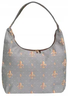 Torby męskie - TORBA NA RAMIĘ ORNAMENT SZARY - miniaturka - grafika 1