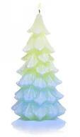 Świece - ŚWIECA CHOINKA Z DIODĄ 110x210 mm ZIELONY - miniaturka - grafika 1