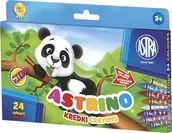 Przybory szkolne - Astra Kredki 24 kolory Astrino AA093AST - miniaturka - grafika 1