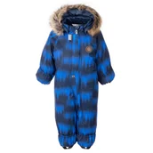 Kombinezony dla dzieci - Chłopięcy kombinezon zimowy ombre granatowy Lenne r.86 - miniaturka - grafika 1