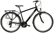 Rowery - Rower 28 KROSS Trans 1.0 Czarny Shimano Trekking Męski - miniaturka - grafika 1
