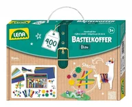 Zabawki kreatywne - Zestaw rękodzieło 400 elementów niebieski Lena - miniaturka - grafika 1