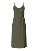 Sukienki - Pieces Sukienka "Anora" w kolorze khaki - miniaturka - grafika 1