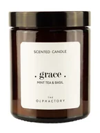 Świece - Świeca zapachowa perfumowana - The Olphactory - . grace . - Mint Tea & Basil - 135g - miniaturka - grafika 1