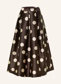 Spódnice - Lunatica Milano Spódnica Plisowana braun - miniaturka - grafika 1