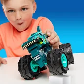 Klocki - Mega Hot Wheels Monster Trucks Mega Wrex Pojazd do zbudowania Zestaw klocków Hdj95 - klocki - miniaturka - grafika 1