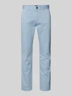 Spodnie męskie - Chinos z mieszanki bawełny w kroju slim fit model 'Chino Slim' - miniaturka - grafika 1