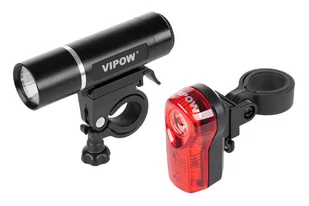 Vipow Komplet świateł do roweru Rebel AP_151489 - Lampki rowerowe - miniaturka - grafika 1