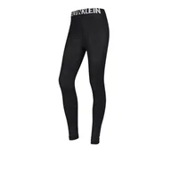 Legginsy - CALVIN KLEIN LEGINSY DAMSKIE MICROFIBER LEGGING BLACK 100001842 001 - Rozmiar: S - miniaturka - grafika 1