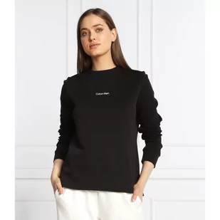 Calvin Klein Bluza | Regular Fit - Bluzy damskie - miniaturka - grafika 1