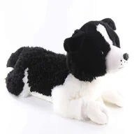Zabawki interaktywne dla dzieci - Maskotka pies Border Collie 60cm leżący - Madej - miniaturka - grafika 1