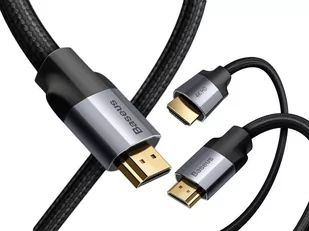 Kabel HDMI 2.0 Baseus Enjoyment Series, 4K, 3D, 5m (czarno-szary) - Kable - miniaturka - grafika 4