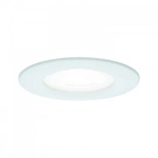 Paulmann Zestaw Oprawa wbudowana Nova okr stałe LED IP44 1x6,5W4000K 230V GU10 51mm Biały-mat/alucynk 92978 - Oprawy, klosze i abażury - miniaturka - grafika 1