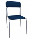 Fotele i krzesła biurowe - Krzesło konferencyjne Tulipan stelaż szary D04 - miniaturka - grafika 1