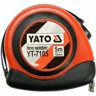 Yato Miara 5m Z Magnesem 7105 - Poziomice, łaty, miary - miniaturka - grafika 1