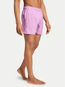 Kąpielówki męskie - adidas Szorty kąpielowe Solid CLX IX7581 Fioletowy Regular Fit - miniaturka - grafika 1