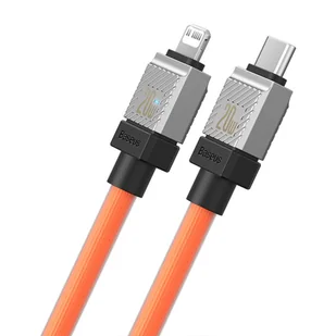 Kabel szybko ładujący Baseus USB-C do Lightning CoolPlay Series 20W 2m (pomarańczowy) - Kable - miniaturka - grafika 5