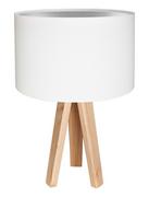 Lampy stojące - Macodesign Lampa stołowa Lilia 010s-061, srebrna, 60 W - miniaturka - grafika 1