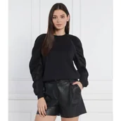 Bluzy damskie - Karl Lagerfeld Bluza Ruffled | Regular Fit - miniaturka - grafika 1