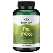 Suplementy diety - Swanson Pau d'Arco 500mg 100 kaps - miniaturka - grafika 1