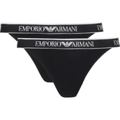 Majtki damskie - Emporio Armani Stringi 2-pack - miniaturka - grafika 1