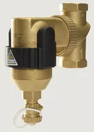 Akcesoria hydrauliczne - SPIROTECH Separator zanieczyszczeń Spirotrap MBC 1" SPIROTECH z magnesem, obrotową flanszą z zaworem spustowym UE100WH - miniaturka - grafika 1