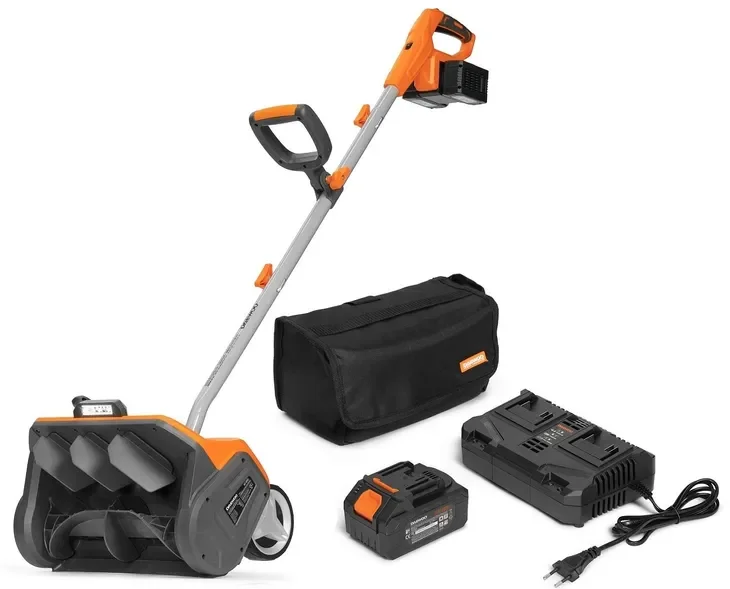 Daewoo Dast 4242li Set Odśnieżarka Akumulatorowa 2x21v 4.0ah 42cm Zestaw