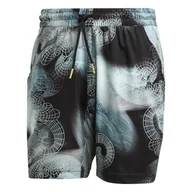 Spodenki męskie - Spodenki męskie adidas  Printed Short Pro Black L - miniaturka - grafika 1
