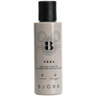Björk Växa Baby Hair & Body Oil (125 ml) - Balsamy i oliwki dla dzieci - miniaturka - grafika 1