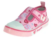 Buty dla dziewczynek - Beppi 2141010 trampki dziecięce tenisówki dla dziewczynki na rzep roz .20 - miniaturka - grafika 1