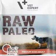 Sucha karma dla psów - VetExpert Vet Expert Raw Paleo Medium Size Adult Turkey 2.5 kg sucha karma dla dorosłych psów średnich ras indyk 2.5kg - miniaturka - grafika 1