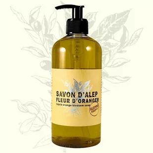 ALEPPO TADE Tade, mydło w płynie 12% oleju laurowego zapach pomarańczy, 500 ml - Mydła - miniaturka - grafika 1