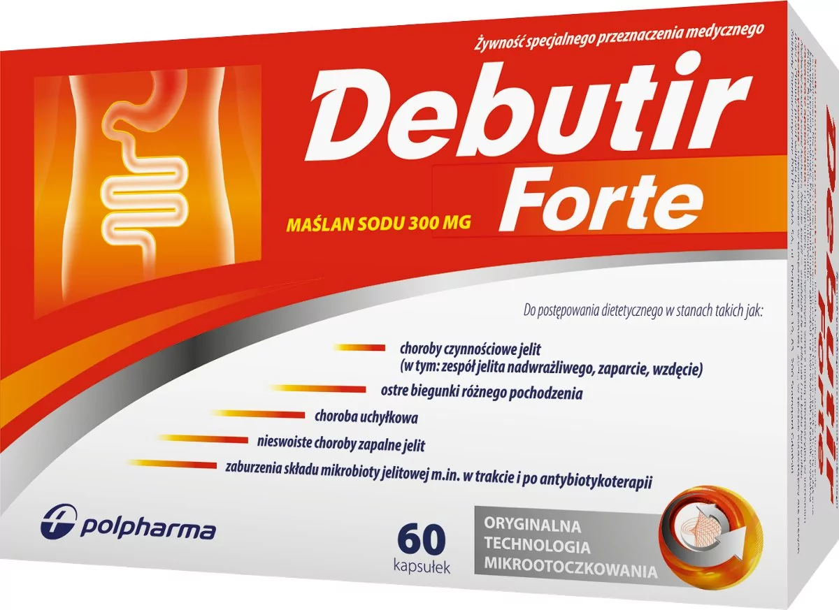 POLPHARMA Debutir Forte x 60 kaps