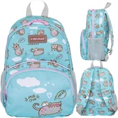 Plecaki - Mały Plecak Dla Najmłodszych Plecaczek Do Przedszkola wycieczkowy Head Meow - miniaturka - grafika 1