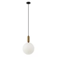Lampy sufitowe - Italux Nowoczesna lampa wisząca ALDEVA L E27 wys.126 cm brąz antyczny PND-02340-1L-BRO - miniaturka - grafika 1