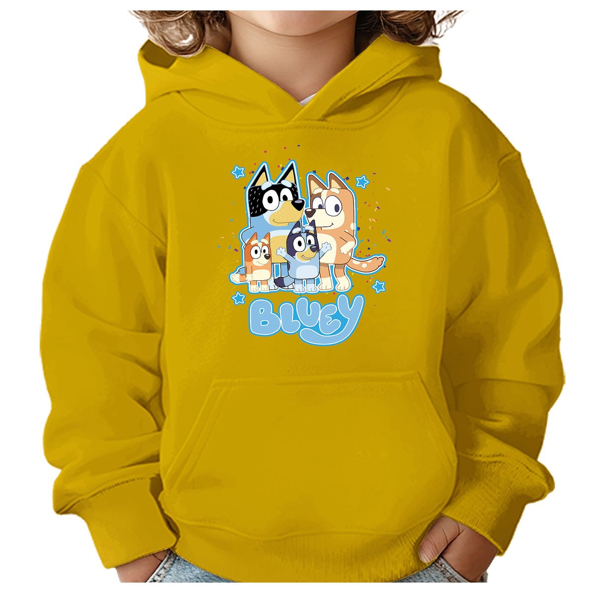 BLUZA DZIECIĘCA BLUEY BLUE 122-128 DLA DZIEWCZYNKI CHŁOPCA PREZENT