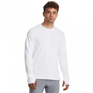 Męski longsleeve do biegania Under Armour Qualifier Cold - biały - UNDER ARMOUR - Koszulki sportowe męskie - miniaturka - grafika 1