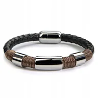 Bransolety męskie - Bransoletka męska MAGNETIC - miniaturka - grafika 1