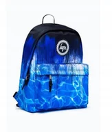 Plecaki - Hype Plecak Niebieski Z Kieszonką Na Zamek Młodzieżowy Do Szkoły Jka - miniaturka - grafika 1