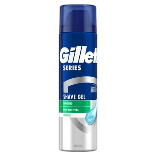 Gillette - Żel do golenia series do skóry wrażliwej - Kosmetyki do golenia - miniaturka - grafika 1