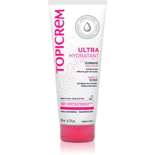 Topicrem Cienkiepeeling ciała do skóry wrażliwej Gentle Scrub) peeling Gentle Scrub) 200 ml - Peelingi do ciała - miniaturka - grafika 1