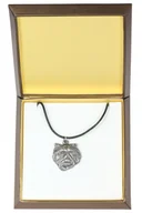 Naszyjniki - Kot perski - naszyjnik z kotem w pudełku prezentowym, posrebrzany medalion dla fana kotów efektowna zawieszka marki Art-Dog - miniaturka - grafika 1