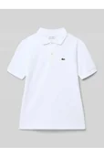 Koszulki i topy damskie - Koszulka polo o kroju Regular Fit z czystej bawełny - Lacoste - miniaturka - grafika 1